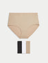 Marks & Spencer "4pk Pure Cotton High Rise Knickers"